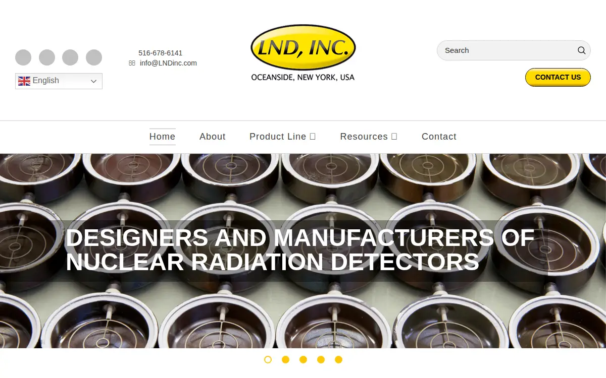 Homepage of Lnd Incorporated