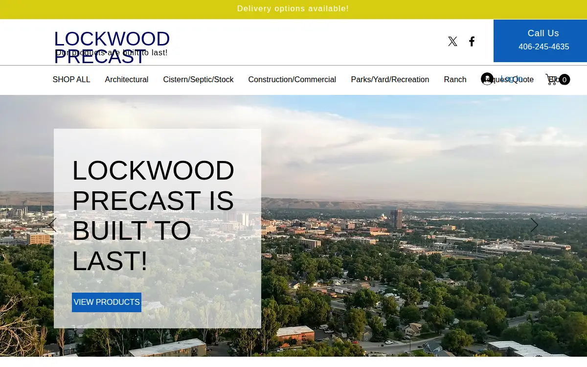 Homepage of Montana Terrazzo CO.