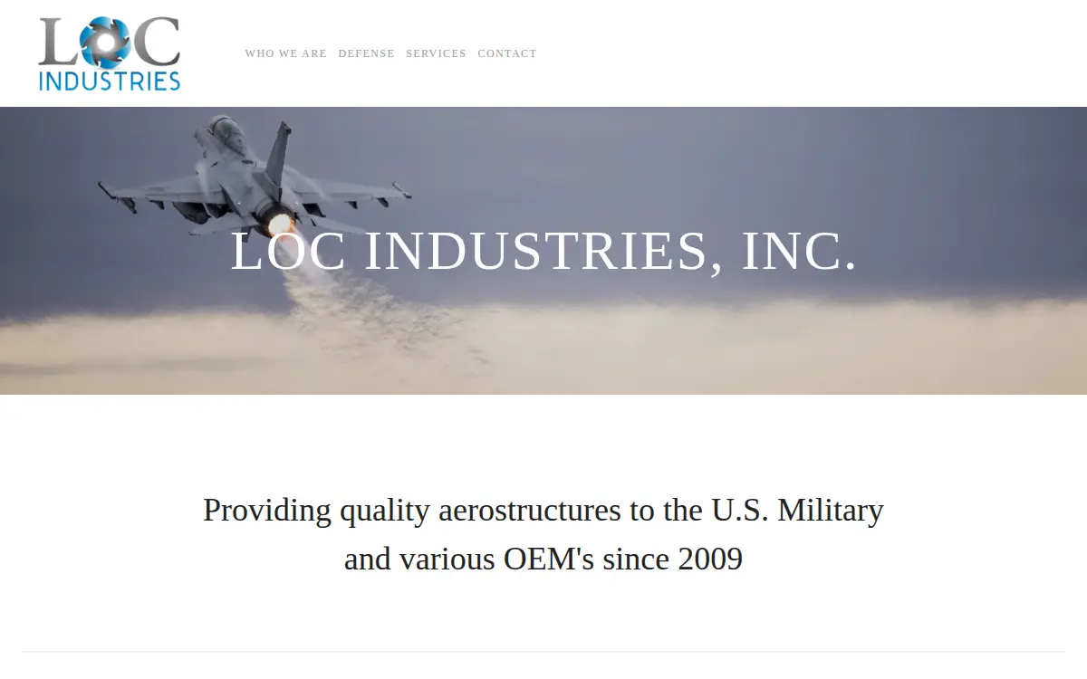 Homepage of Loc Industries INC