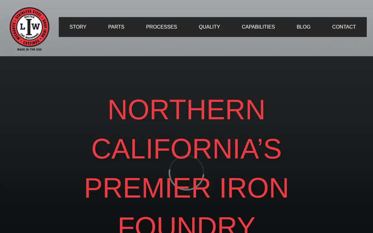 Homepage of Lodi Iron Works, INC.