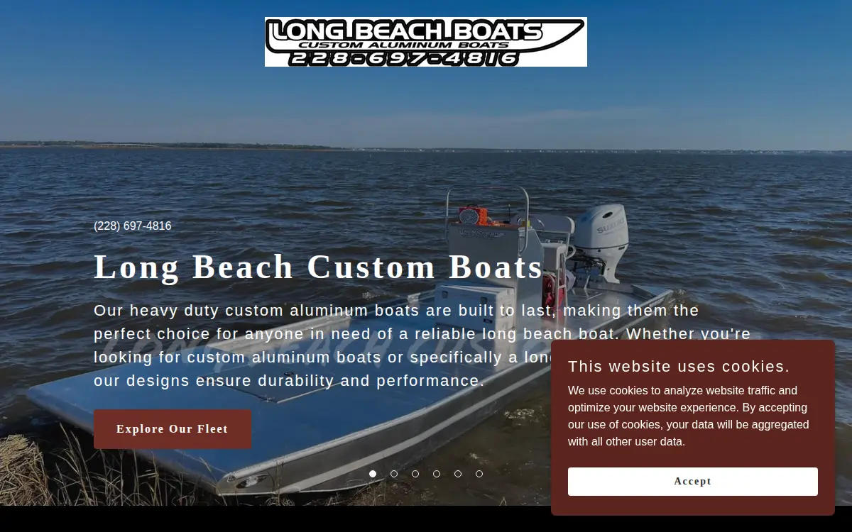 Homepage of Roberts Welding, LLC