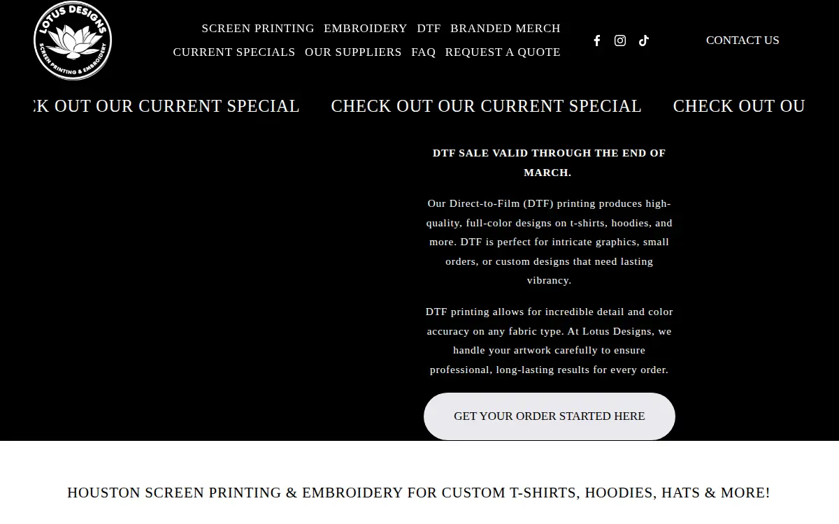 Homepage of L & J Diverse Enterprises, LLC