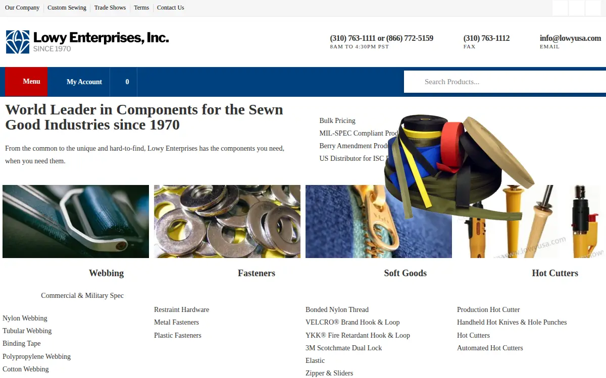 Homepage of A. Lowy Enterprises, INC.