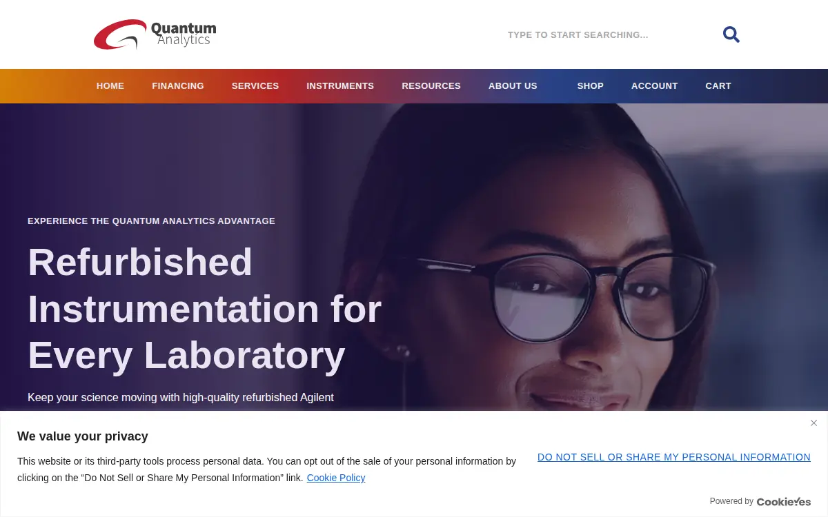 Homepage of Qa Group LLC