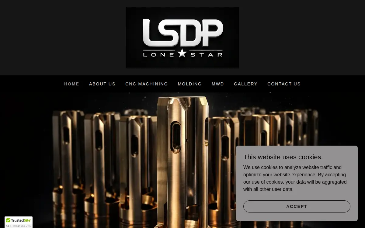 Homepage of Lone Star Downhole Products, LLC
