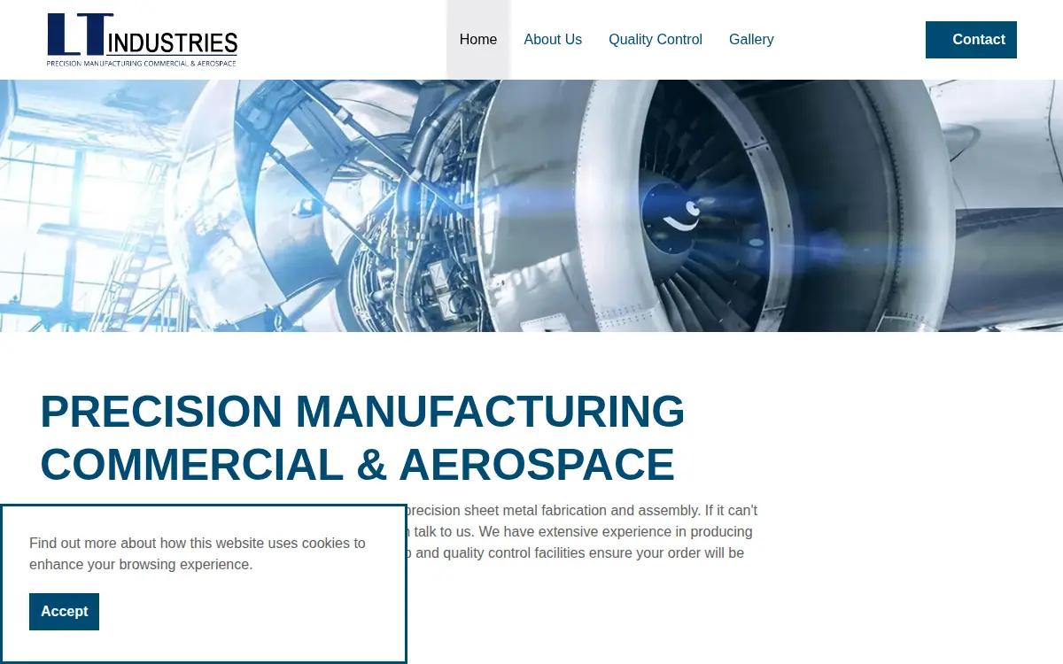 Homepage of Thomas/colburn, INC.