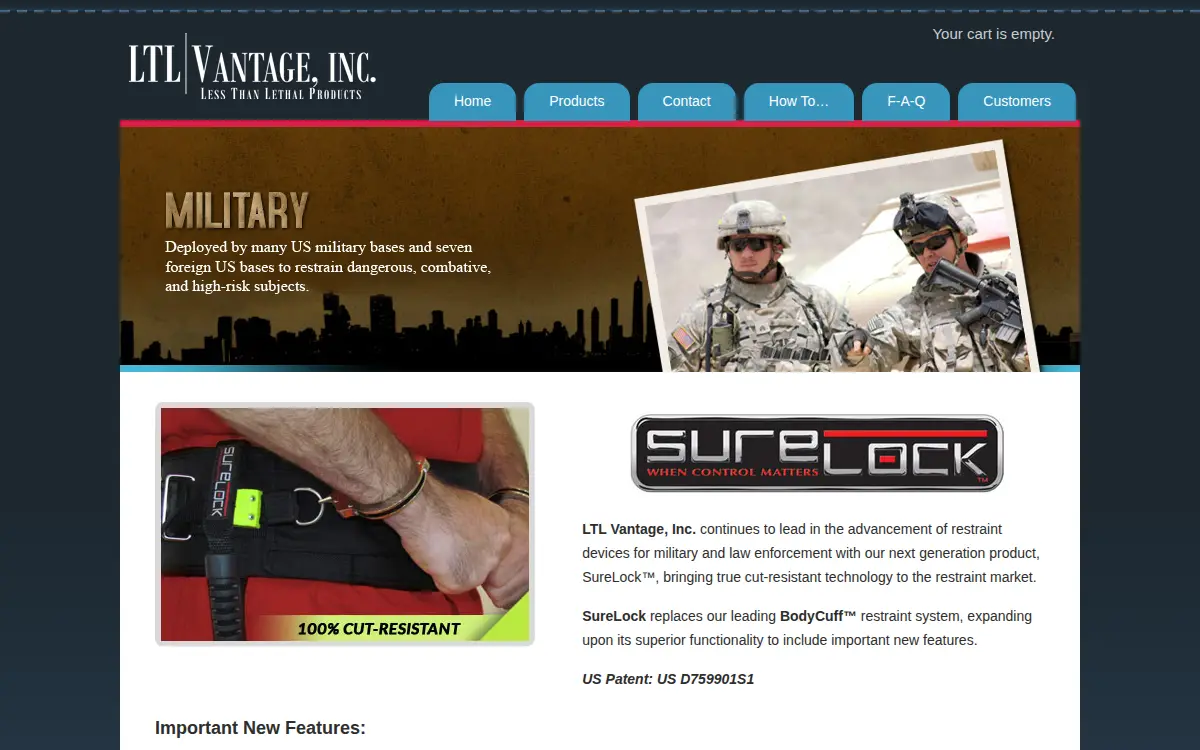 Homepage of Ltl Vantage, INC.