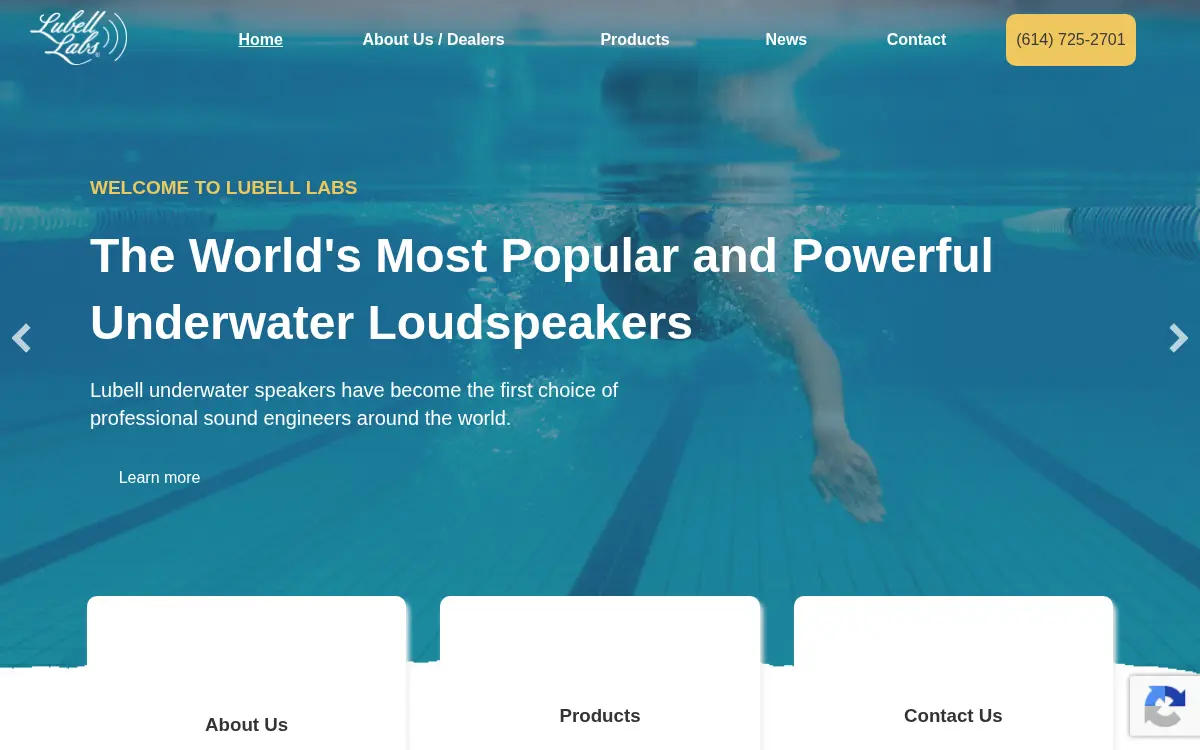 Homepage of Lubell Labs, INC.