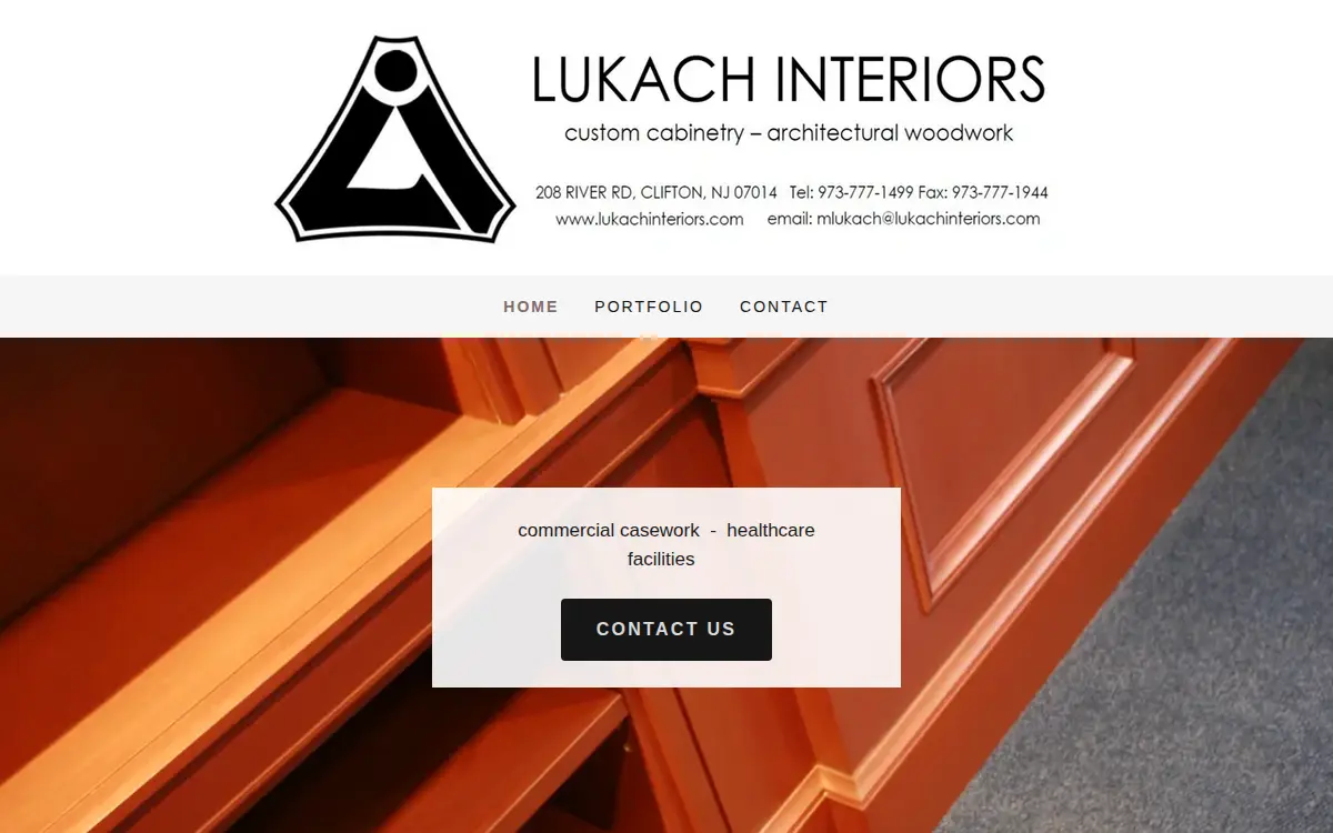 Homepage of Lukach Interiors INC