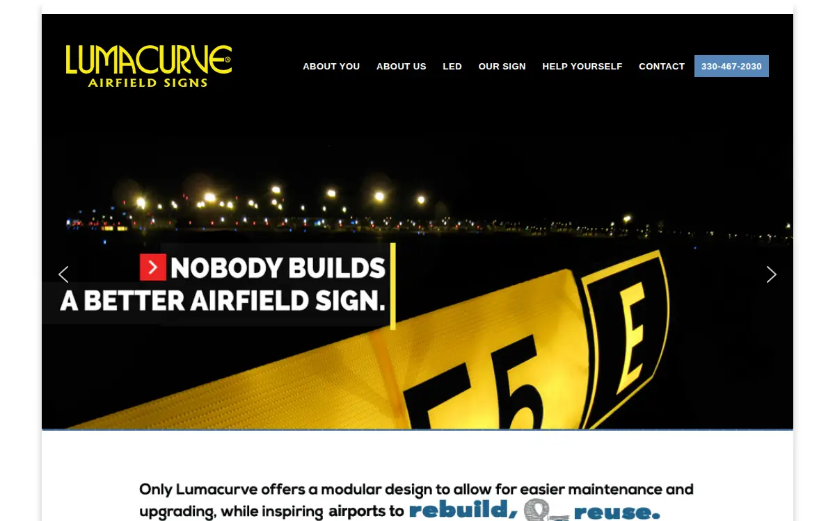 Homepage of Standard Signs, Incorporated