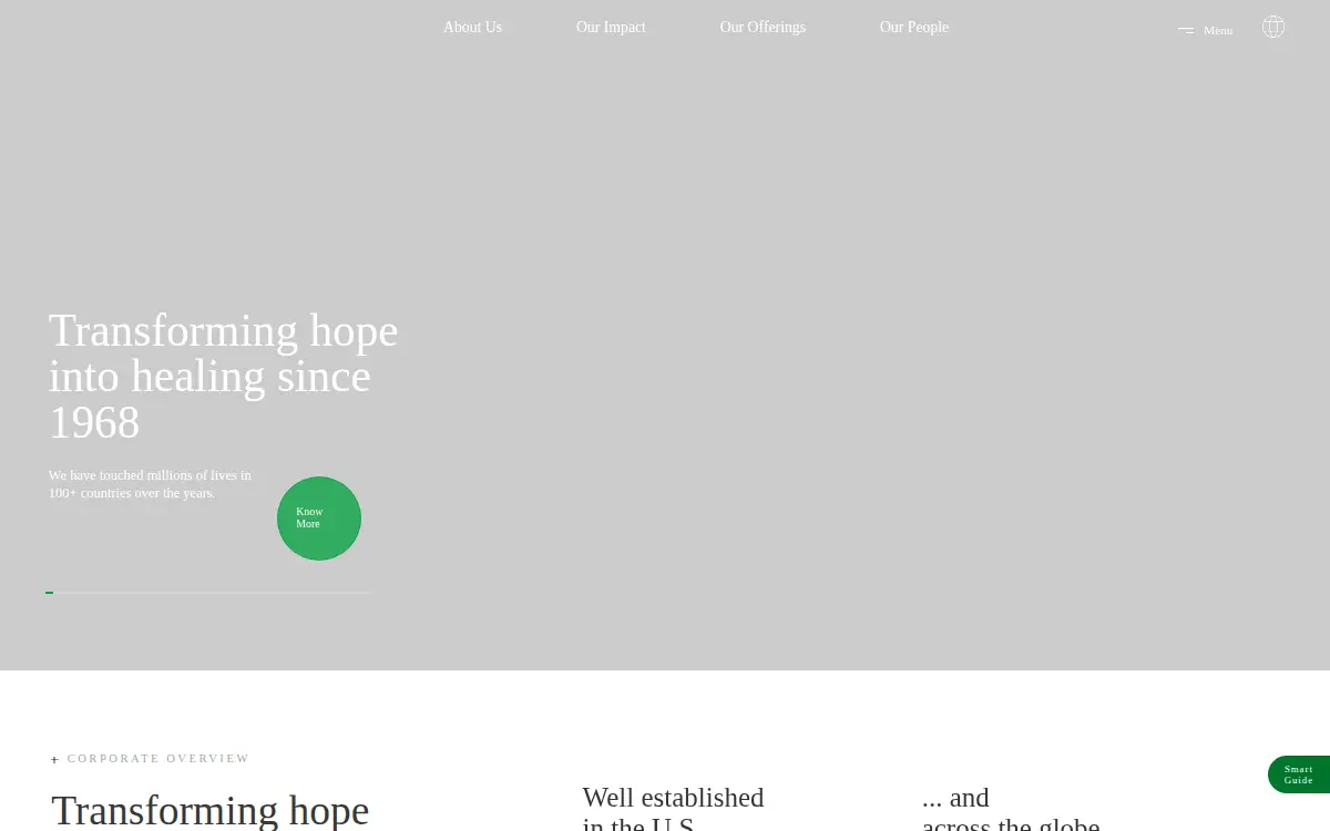 Homepage of Lupin Pharmaceuticals, INC