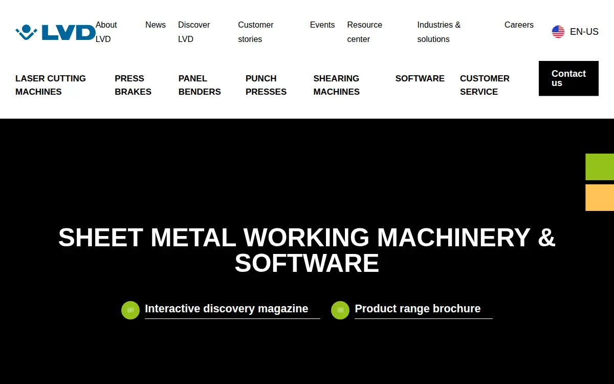 Homepage of Strippit, INC