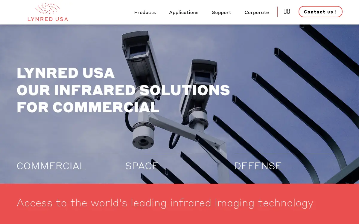 Homepage of Lynred USA INC