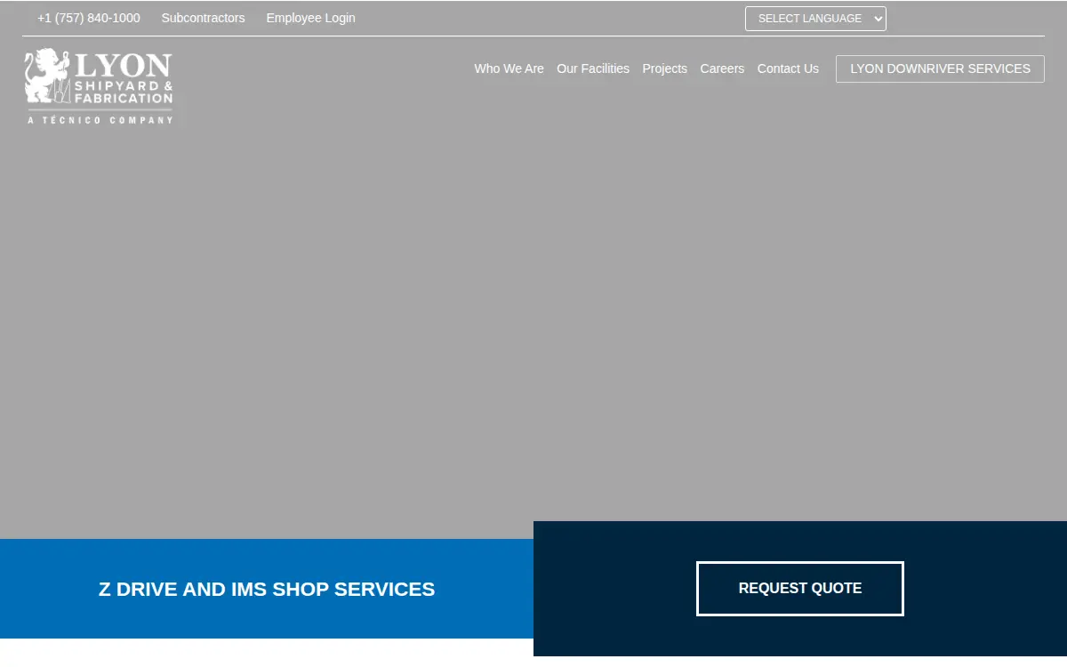 Homepage of Lyon Shipyard INC