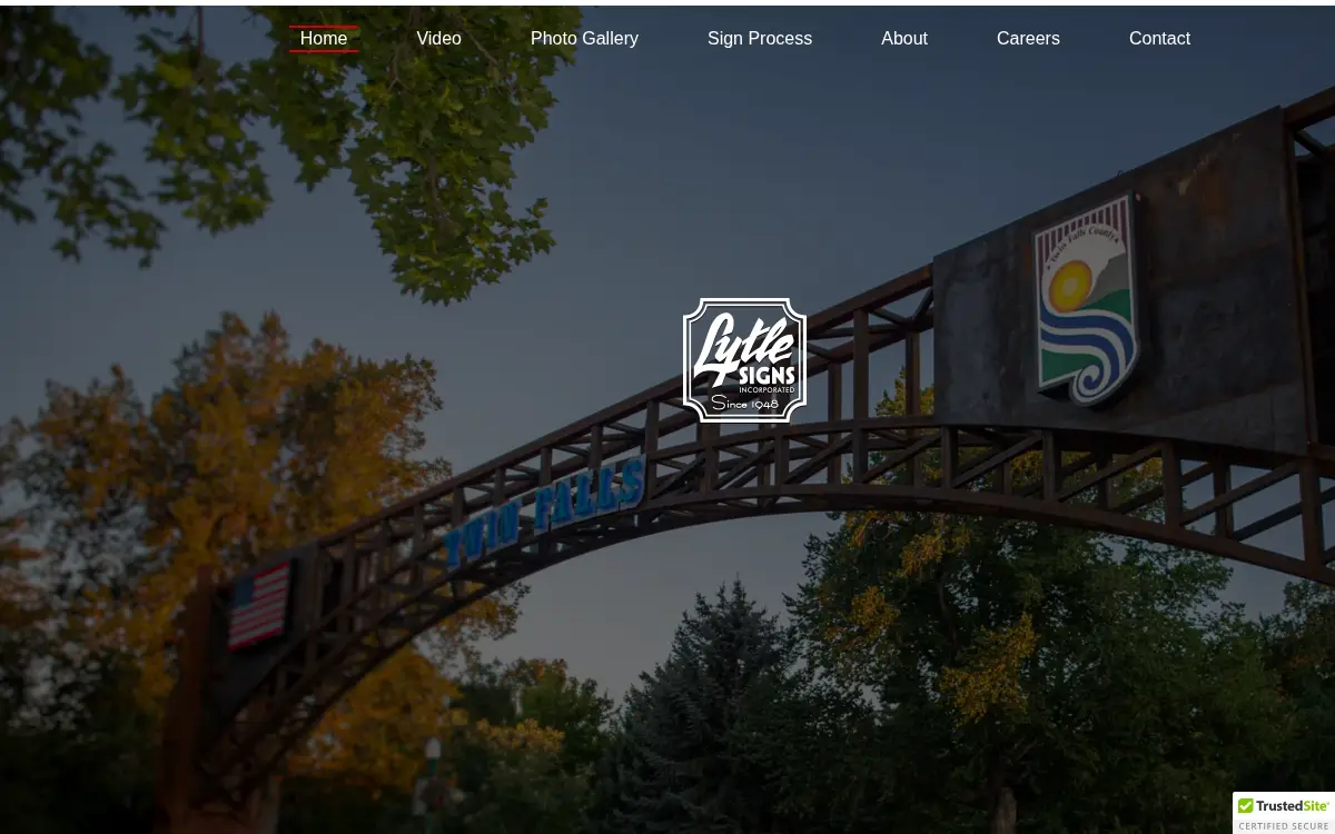 Homepage of Lytle Signs INC
