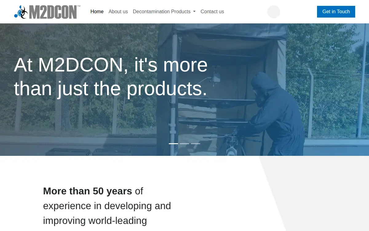 Homepage of M2dcon INC