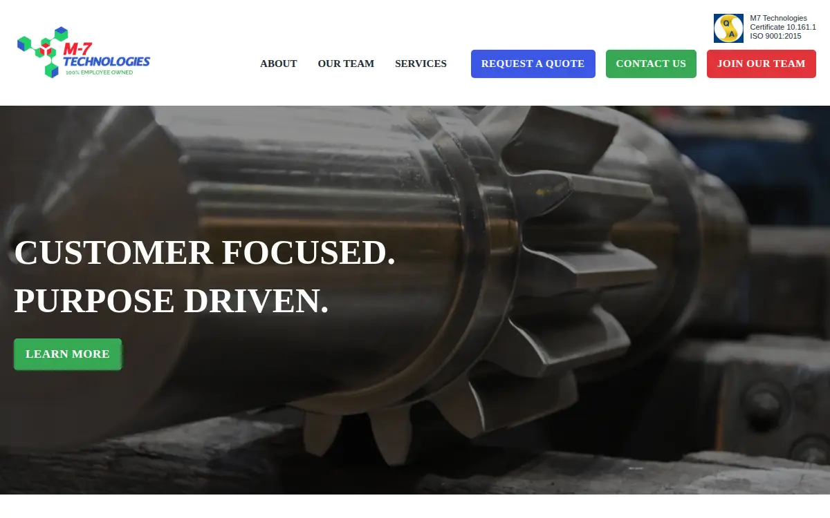 Homepage of The Garvey Corporation