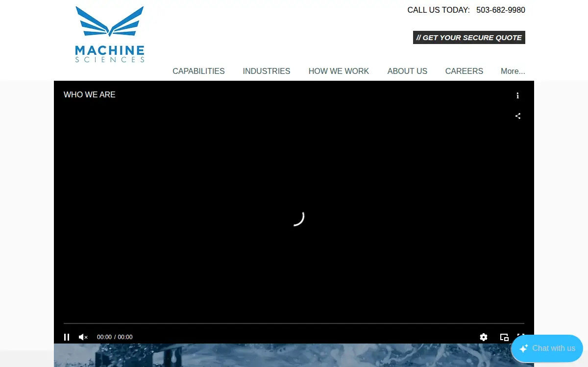 Homepage of Machine Sciences CORP