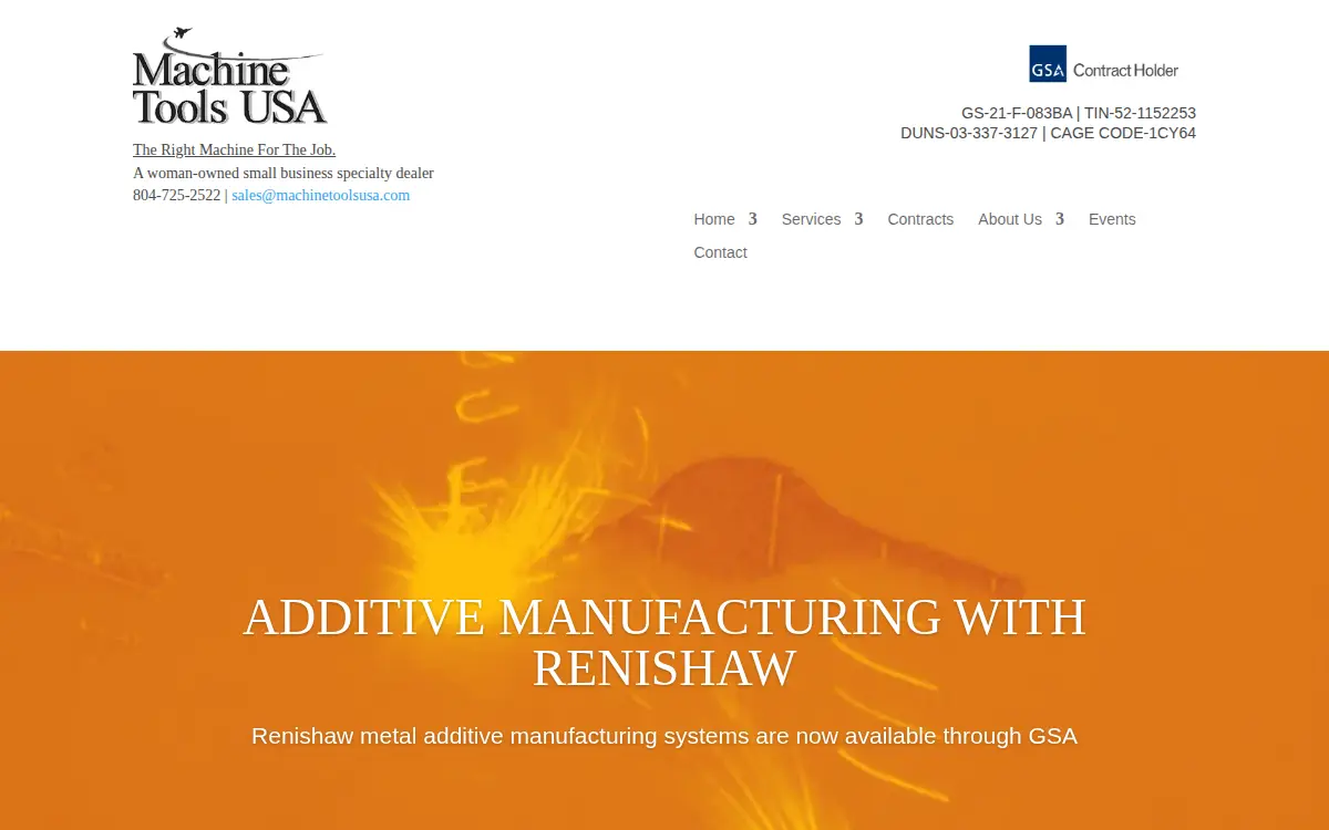 Homepage of Machine Tools Usa, INC.