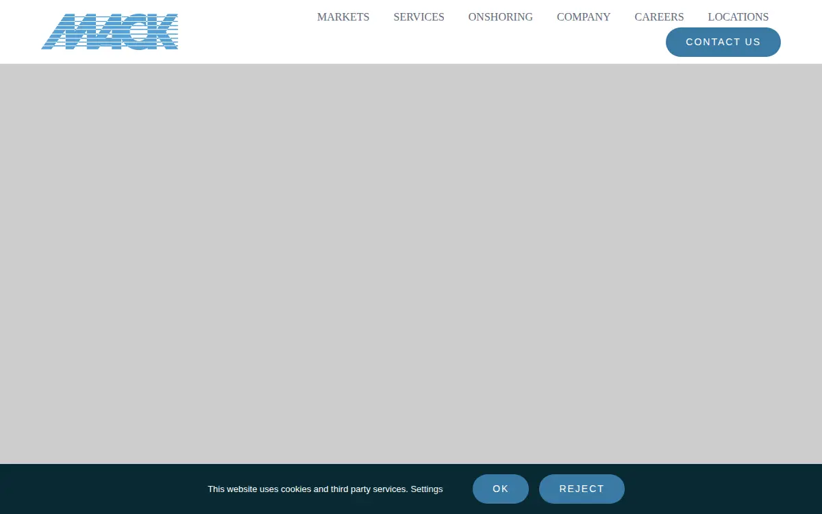 Homepage of Mack Molding Company, INC.