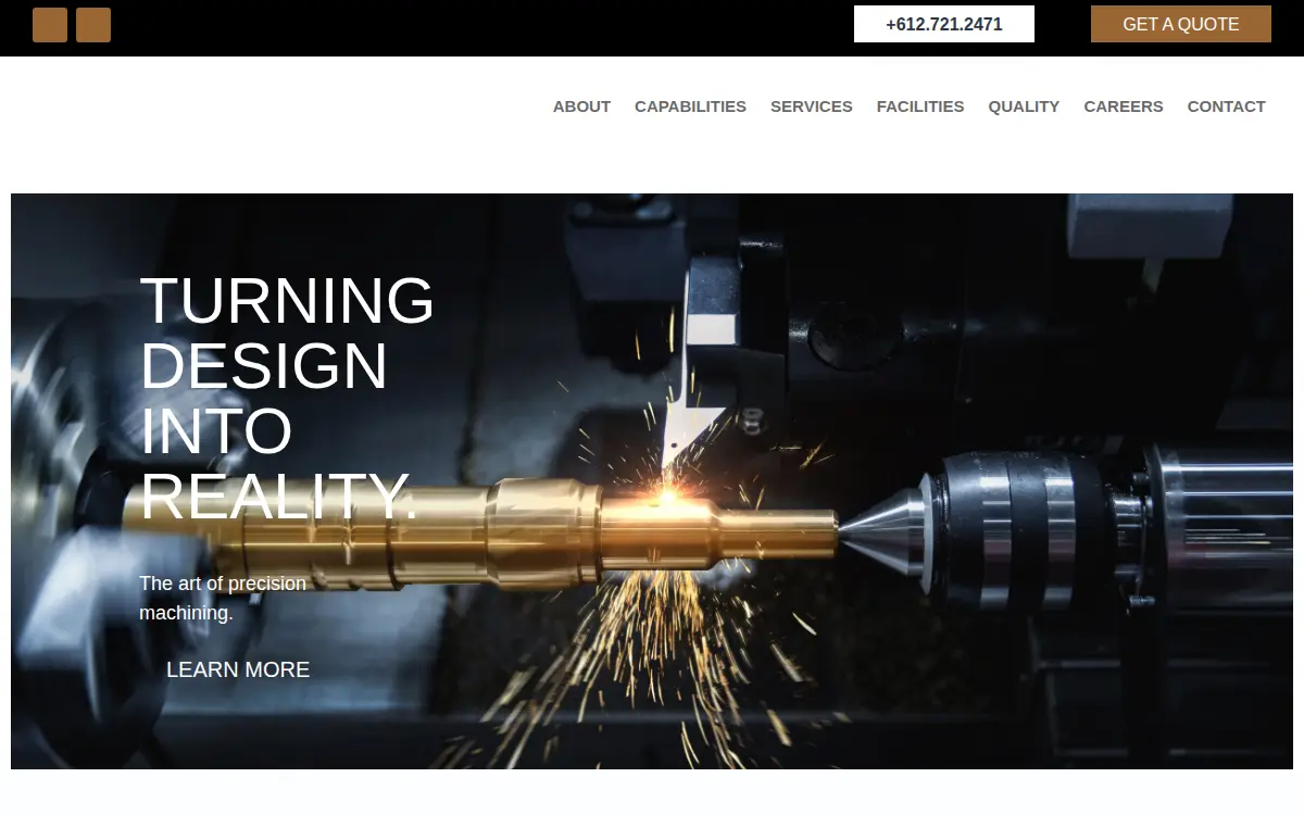 Homepage of Mack Engineering Corporation
