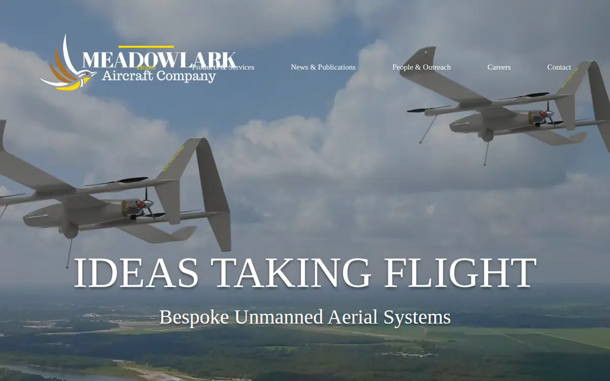 Homepage of Meadowlark Aircraft Company