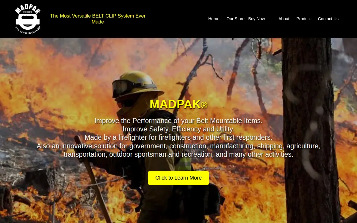 Homepage of Wildfire Prevention Services, INC.