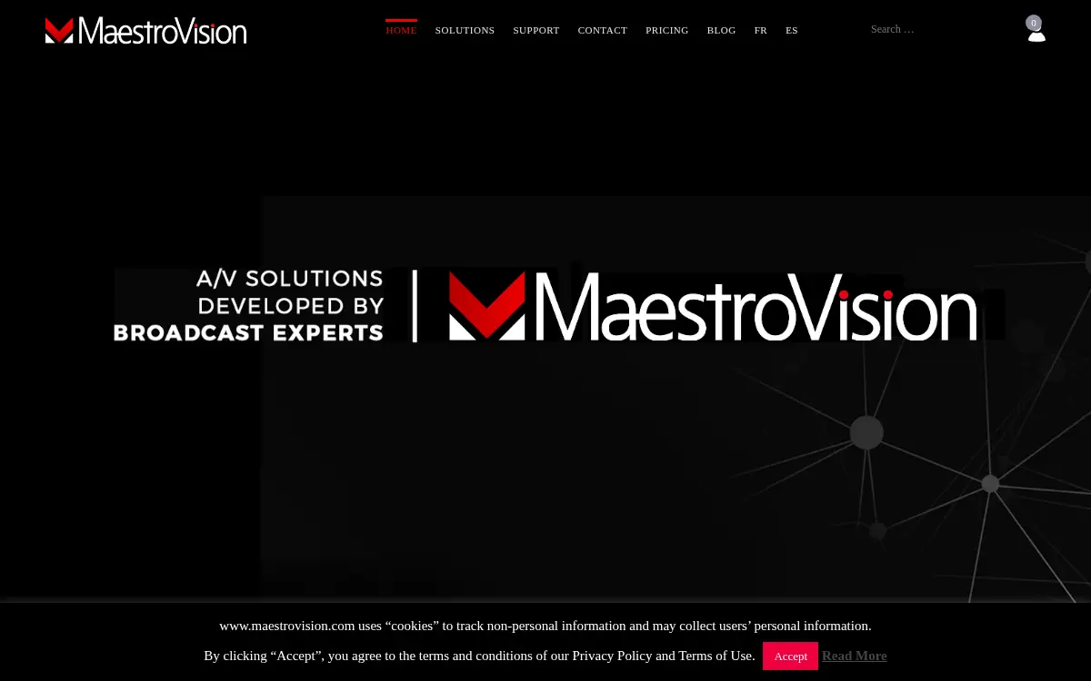 Homepage of Maestrovision INC