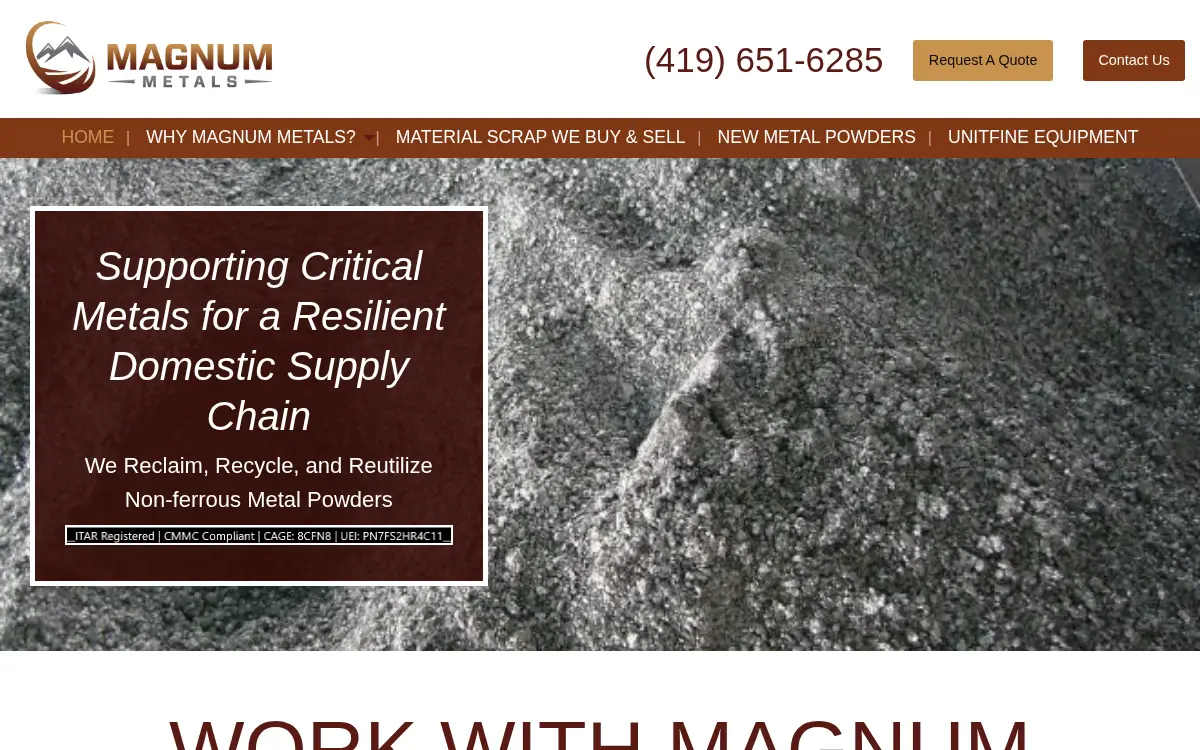Homepage of Blash LLC