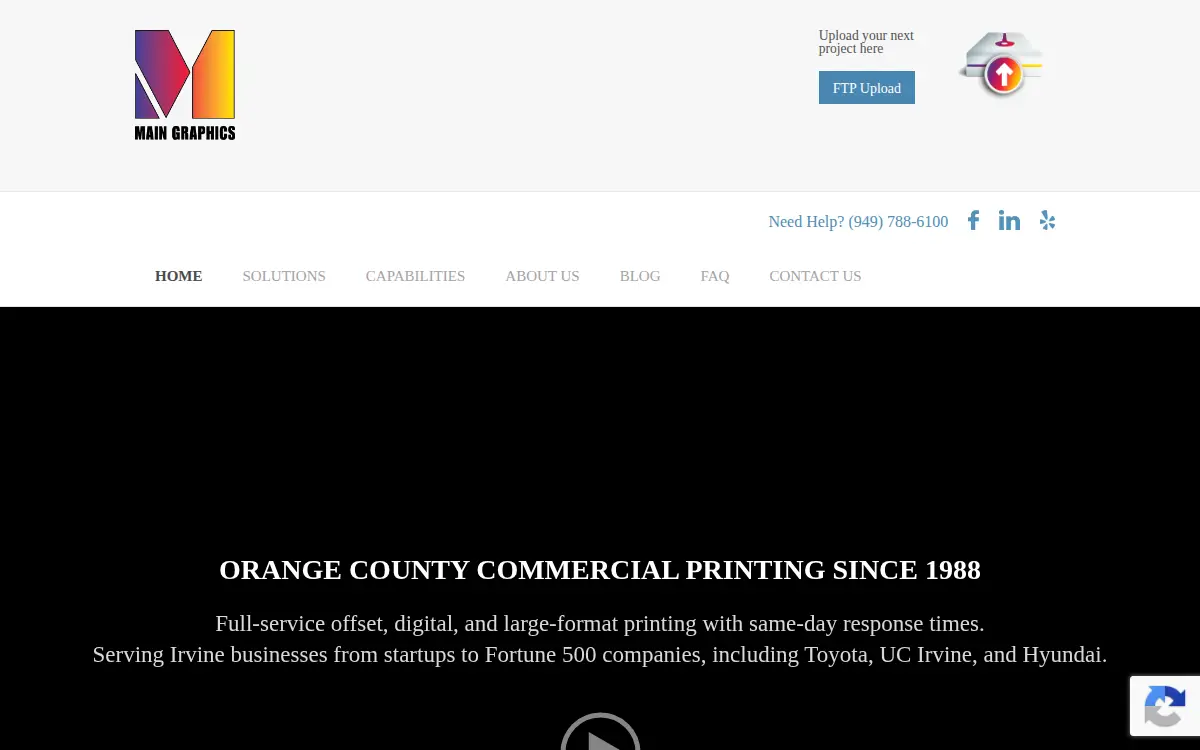 Homepage of Haggarty Printing, INC.