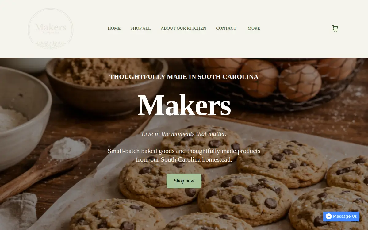 Homepage of Makers LLC