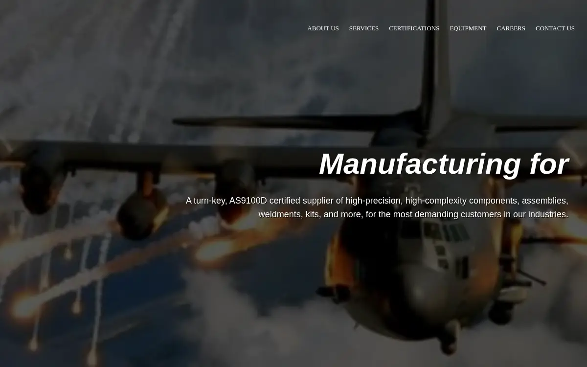 Homepage of M & S Machining INC