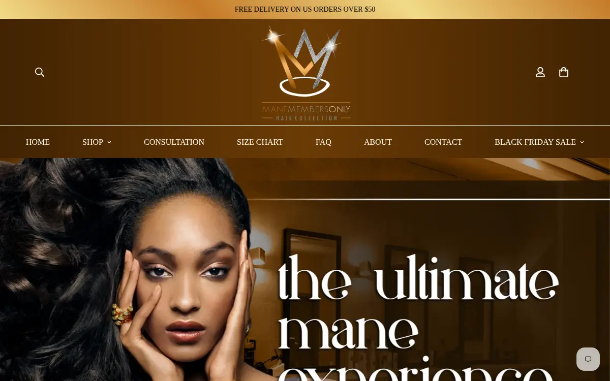 Homepage of Mane Members Only INC