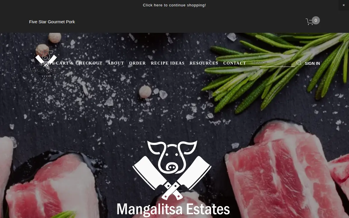 Homepage of The Kerns Farms Corporation