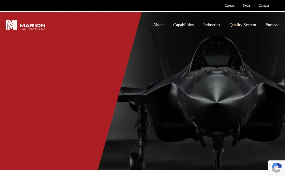 Homepage of Marion Tool & Die INC