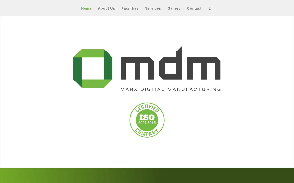 Homepage of Marx Digital Mfg. INC.