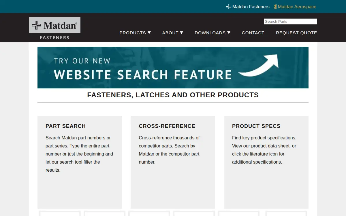 Homepage of Matdan CORP