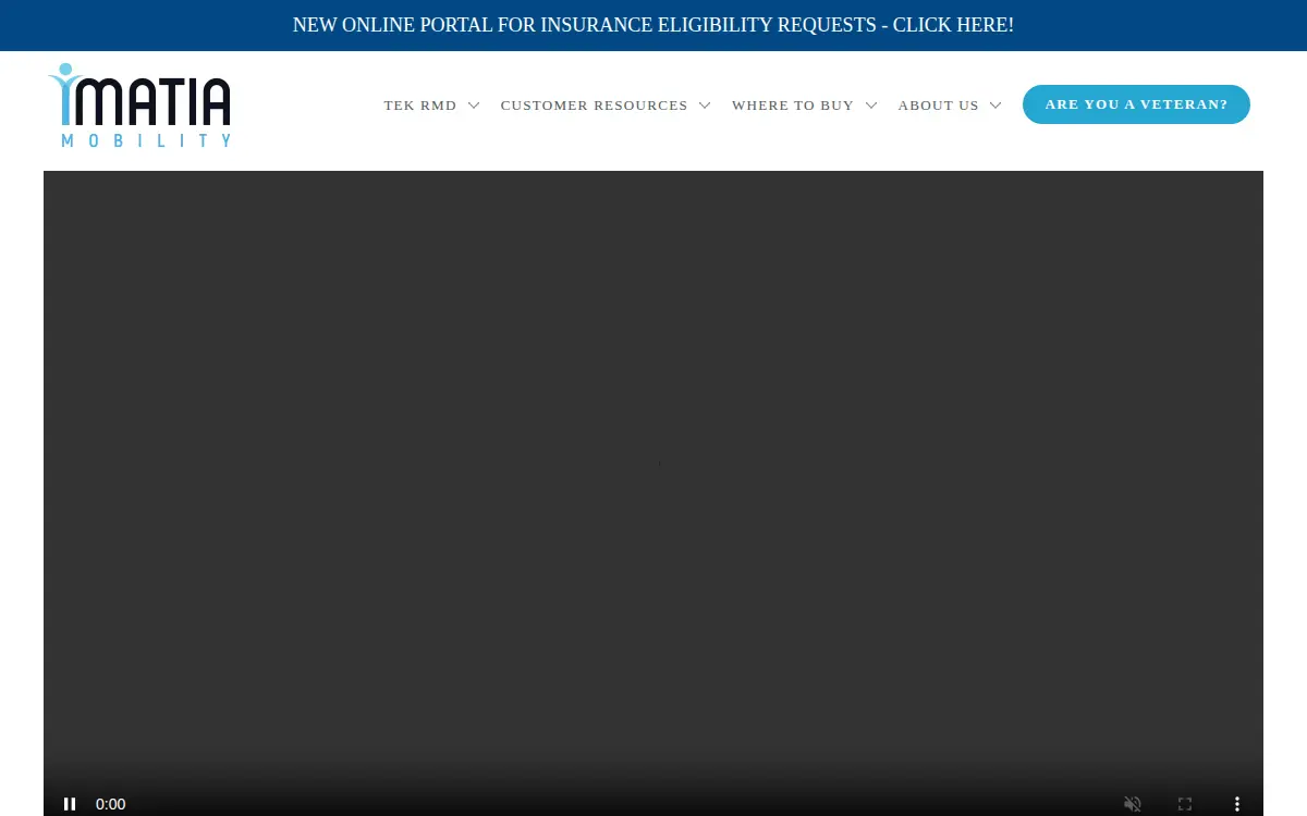 Homepage of Matia Robotics (us) INC.