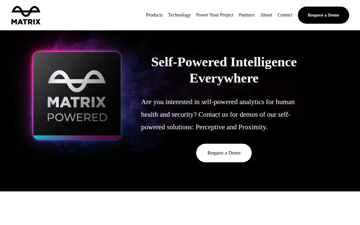 Homepage of Matrix Industries INC