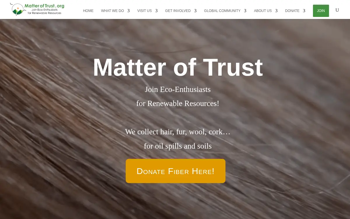 Homepage of Matter of Trust, INC.