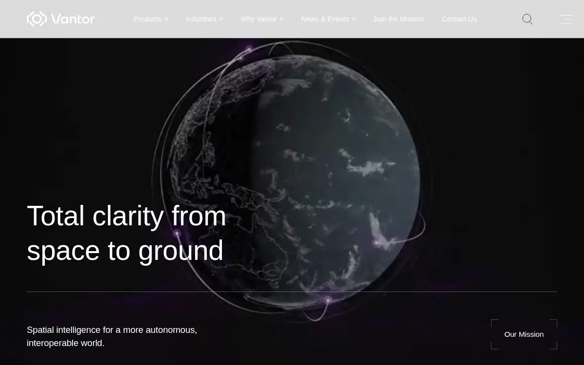 Homepage of Maxar Space Robotics LLC