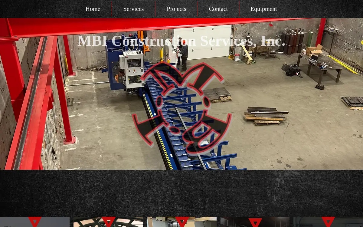 Homepage of Mbi Construction Services INC