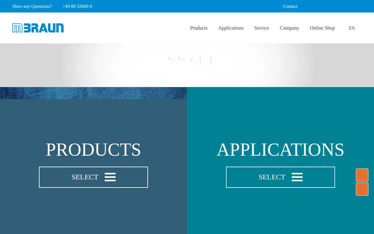 Homepage of M. Braun, INC