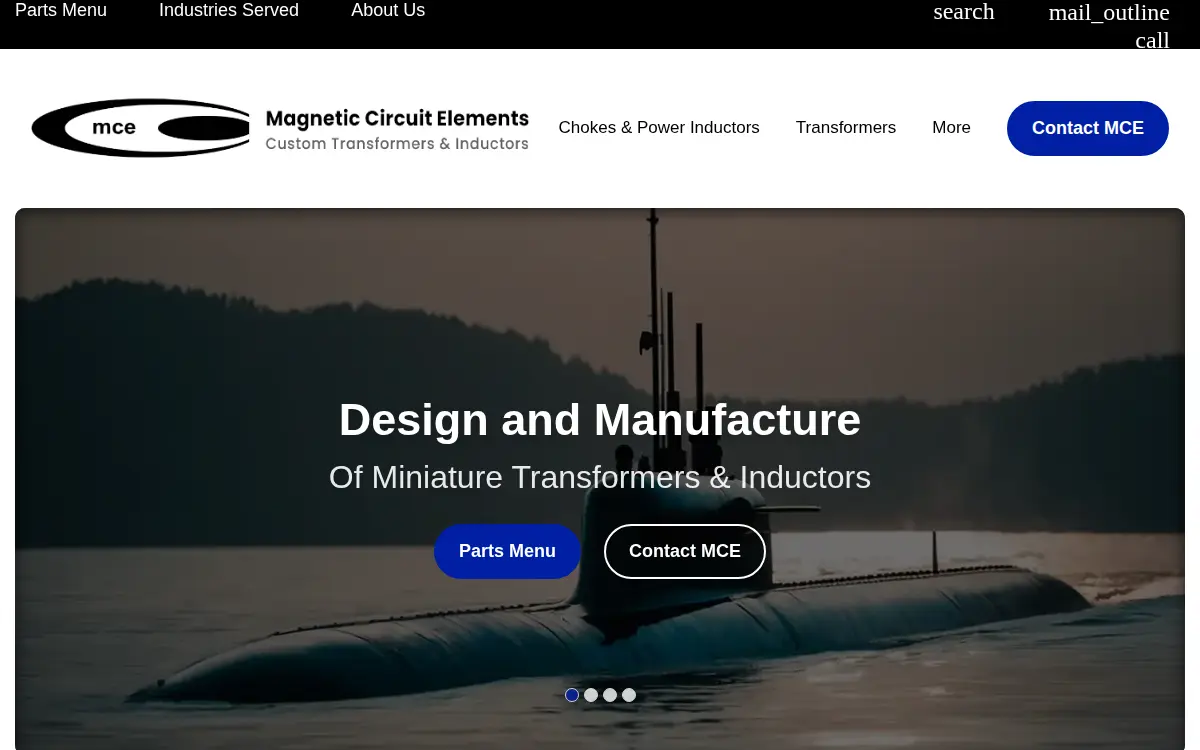 Homepage of Magnetic Circuit Elements INC