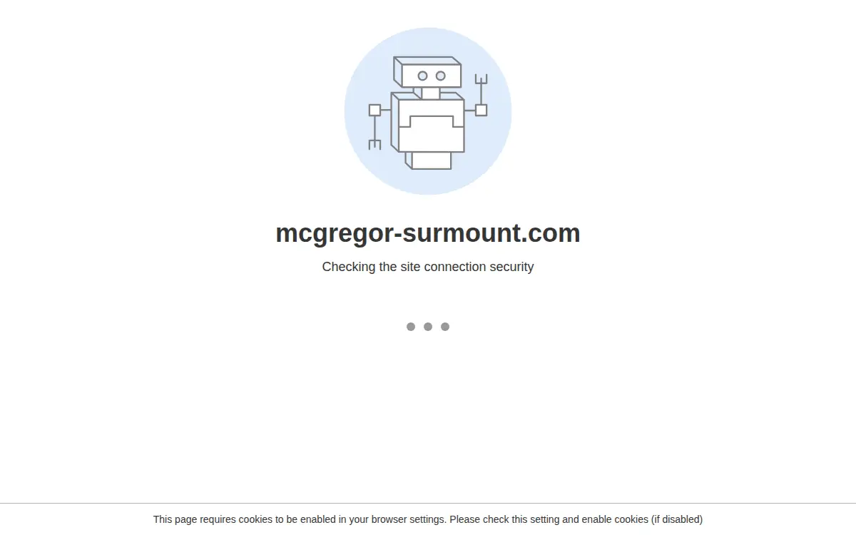 Homepage of Mcgregor & Associates INC