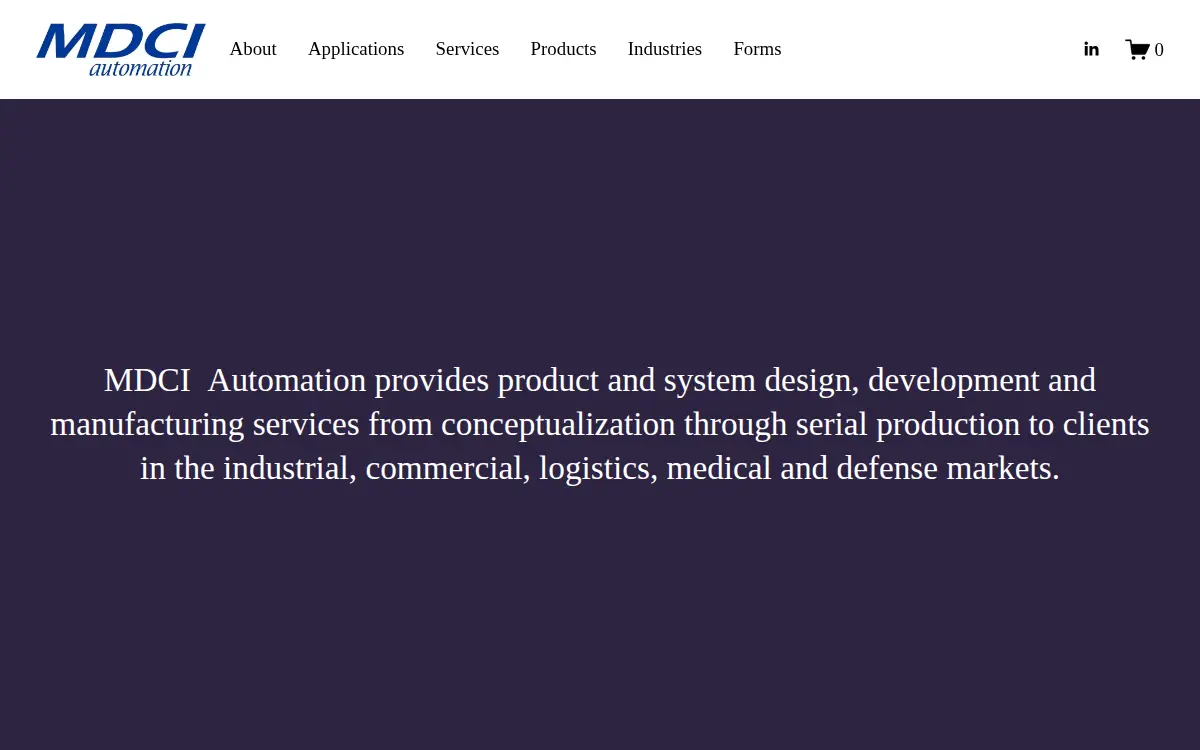 Homepage of Motors Drives & Controls, INC