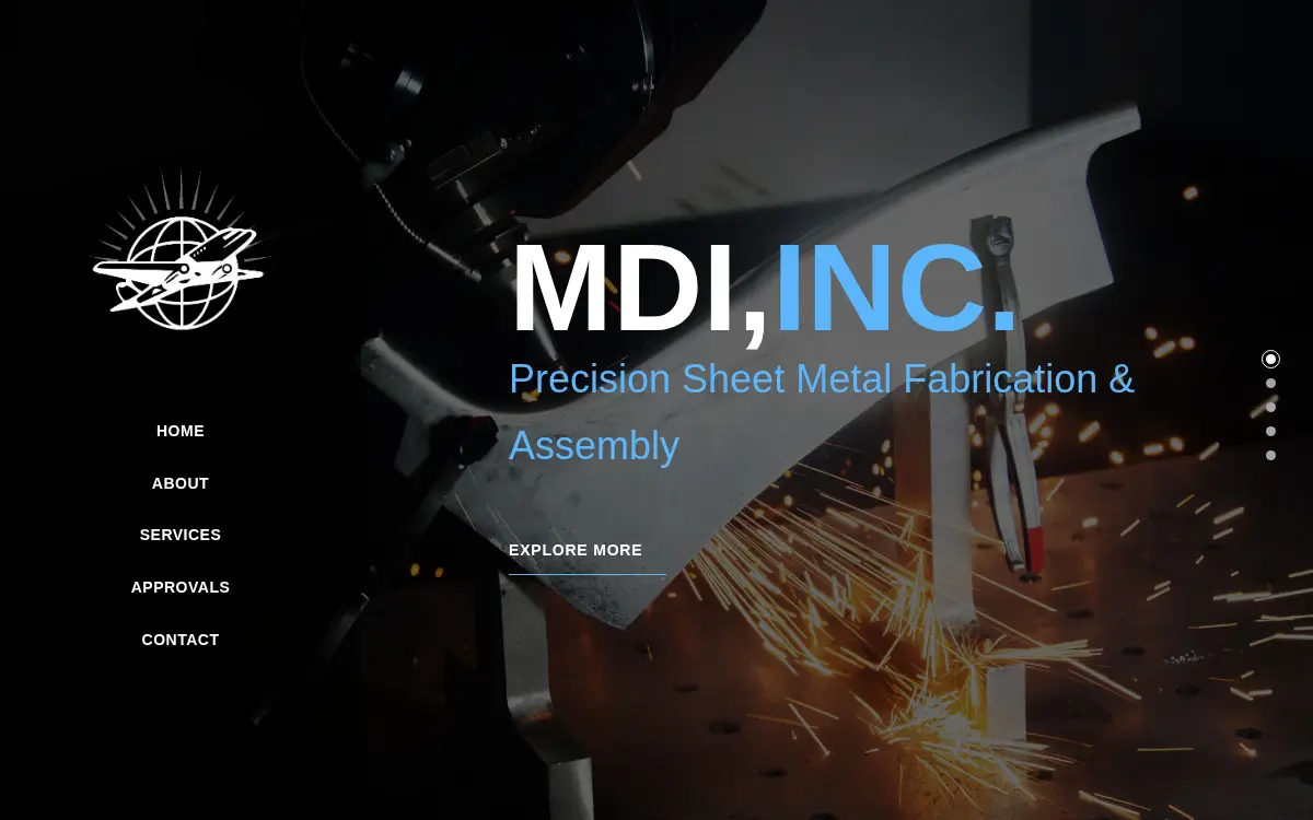 Homepage of Manufacturing Development INC