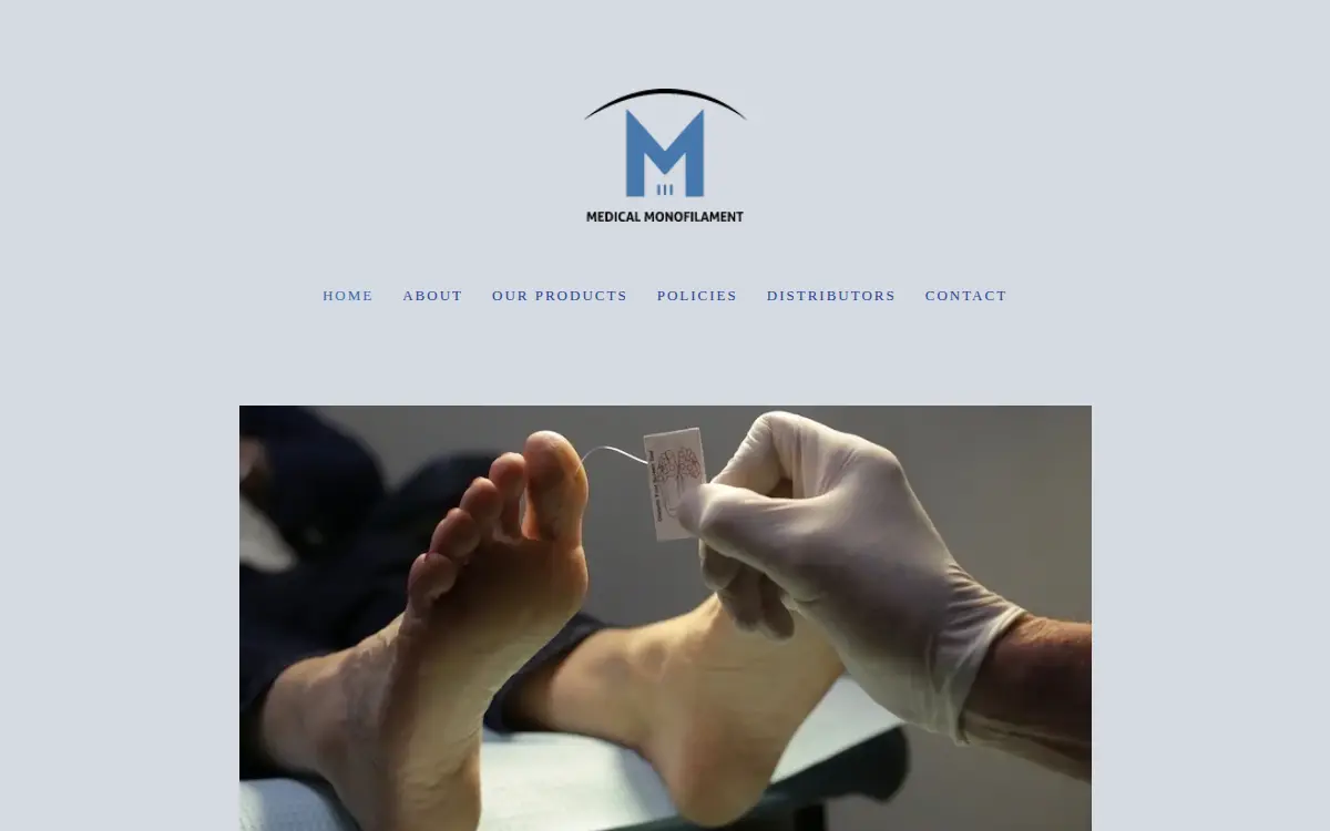 Homepage of Medical Monofilament Manufacturing LLC