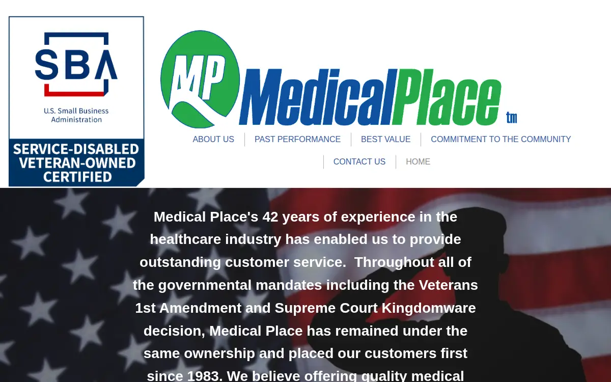 Homepage of Medical Place INC