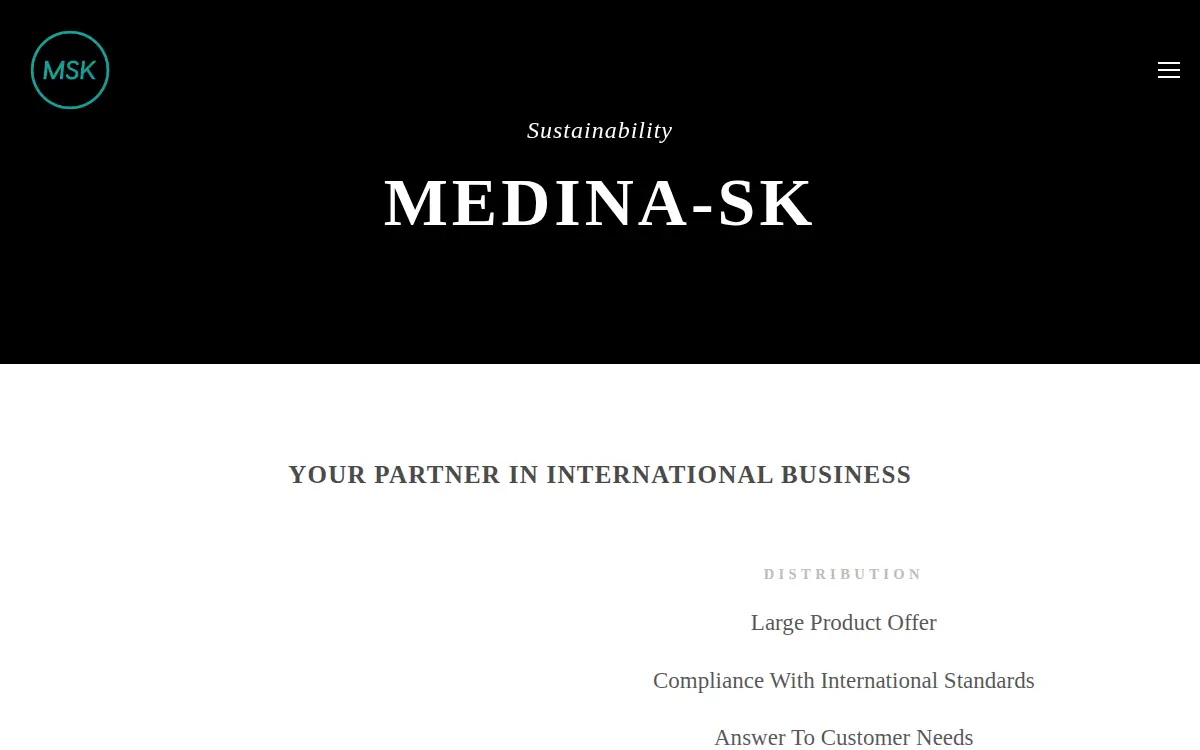 Homepage of Medinask LLC